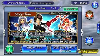 Dissidia Final Fantasy: Opera Omnia Lost Chapters Story Draw Full 35CP!!!