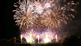 150th anniversary of Clifton Suspension Bridge Fireworks Display