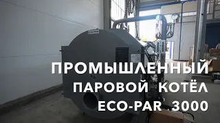 Паровой промышленный котёл ECO-PAR 3000 (меховое производство, Московская Область)