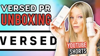 Unboxing PR I Received From The Skincare Brand Versed! ~Youtube Shorts ~