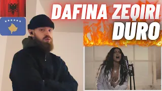 I Actually Cried… 🇦🇱🇽🇰 Dafina Zeqiri - Duro [EMOTIONAL UK 🇬🇧 REACTION!]