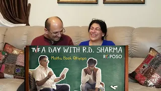 TVF's A Day with RD Sharma | Reaction !!