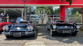 Comparativo Corvette 1957 e Corvette 1959