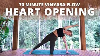 70 MINUTE HEART OPENING VINYASA FLOW | All levels.. Ashley Freeman