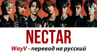 WayV - Nectar ПЕРЕВОД НА РУССКИЙ (рус саб)