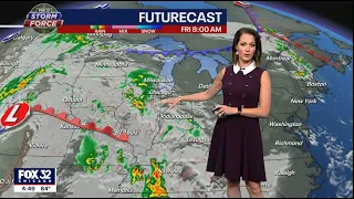 Rain & storms are on tap for the Chicago area this weekend / Emily Wahls