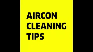 Cleaning tips for aircon cleaning : Karcher Cleaning Tips