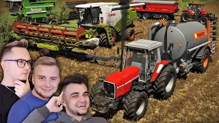 MASSEY Wypluł Uszczelkę!😱 Wielkie Żniwa Rzepaku | Farming Simulator 22 "od Zera" #89 | MafiaSolec