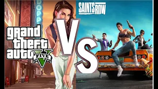 GTA V is better Than Saints Row | *SHOCKING* Differences You Don't Know | No.1?