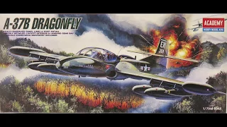 Academy 1/72 A 37B Dragonfly Kit# FA163