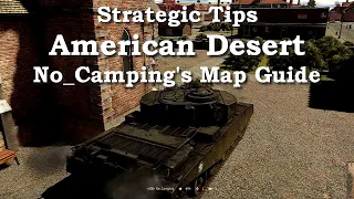 ▶️ Strategic tips and gameplay on the American Desert map  ◄ WAR THUNDER ►