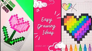 Easy Drawings Idea's | That Anyone Can Do 😉 | Drawing's Trick's