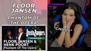 First Time Reaction to Floor Jansen & Henk Poort - Phantom Of The Opera | Beste Zangers 2019