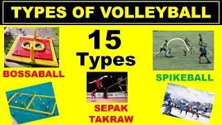 15 Types of Volleyball | Volleyball Types