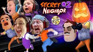 HELLO NEIGHBOR PUMPKIN HEAD! 👻 Halloween Hide-n-Seek Secret Neighbor + FGTEEV House Alarm Goes Off