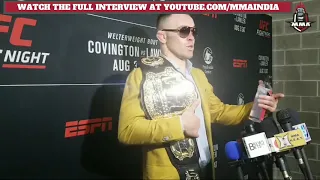 COLBY COVINGTON TALKING ABOUT HIS CARDIO IN BEDROOM