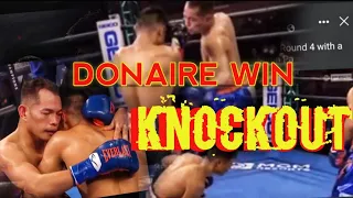 Donaire pinaluhod si Gaballo