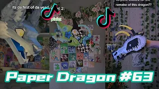 Dragon Puppet Crafts - Paper Dragon TikTok Compilation #63