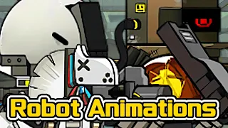 Robot Animations Comparison | Arknights/明日方舟 ロボットたちのアニメーション比較