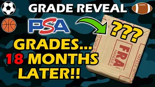 18 MONTHS LATER!! PSA Card Grading Reveal (Soccer, Basketball, Football) January 2023