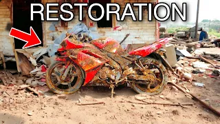 Yamaha R15  | modification full bike repaint and restoration Yamaha r15 | Restoration Abandoned Bike