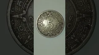 World Coins Mexico 5 Centavos 1936. Reverse Side.