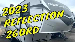 NEW 2023 GRAND DESIGN REFLECTION 150 SERIES 260RD 5th Wheel Light Weight Dodd RV Walkthrough Solar