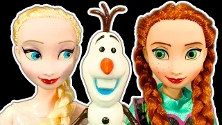 Disney Frozen Dark Side Knock Off Toys Ep 1 Do You Want To Blend A Snowman?