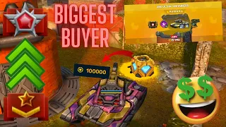 Tanki Online MEGA ULTRA PRO CRAZY BUYER ROAD TO LEGEND #1 (CLICKBAIT)