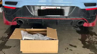 Veloster N downpipe unboxing