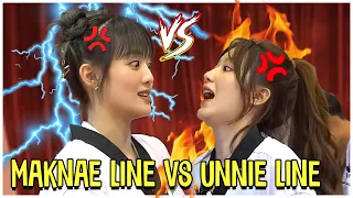 (G)I-DLE Maknae Line vs Unnie Line