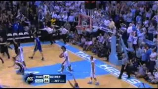 Duke beats Carolina on last-second shot 02/08/12