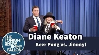 Beer Pong with Diane Keaton