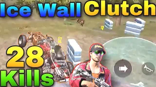 The 1 VS 8 Pro Ice Wall Clutch!!! | PUBGMobile Runic Power