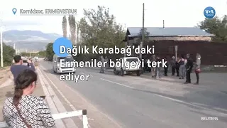 Dağlık Karabağ’daki Ermeniler bölgeyi terk ediyor| VOA Türkçe