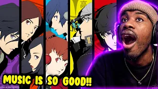 Anime Fan Reacts to All Persona Game Openings For The FIRST Time