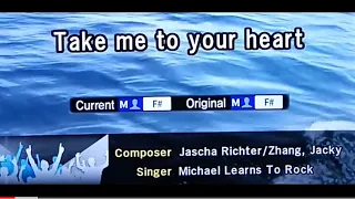 TAKE ME TO YOUR HEART Michael Learns to Rock 🎵Karaoke Version🎵