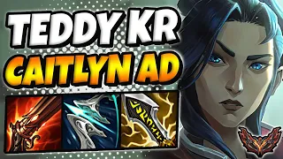 Caitlyn vs Vayne ADC [ Teddy ] Patch 12.10 Korea Grandmaster ✅