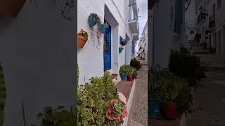 💙🪴Magnificent White Village in Andalucía, Spain 🩶🌿 📍Frigiliana #spainwalkingtour #travel