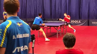 XU Chenhao - KONECNY Tomas @ HO 17/01/18 (private video HD) coach view