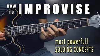 I Couldn't IMPROVISE SOLOS CREATIVELY on GUITAR Until I Learned This….