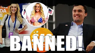 Charlie Kirk VS MILF Pornstar! Turning Points USA Bans Conservative Adult Actress Brandi Love!