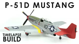 Building Airfix P51D Mustang - Model Aircraft