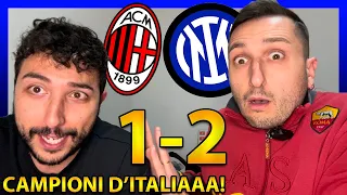 🏆 MILAN-INTER 1-2: CAMPIONI D’ITALIA DAVANTI a LOROOO‼️