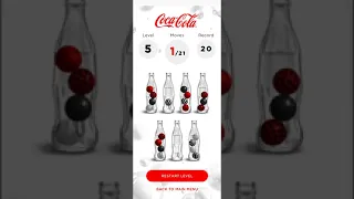 Coca-Cola SORT IT Game Walkthrough Level 5 Hard