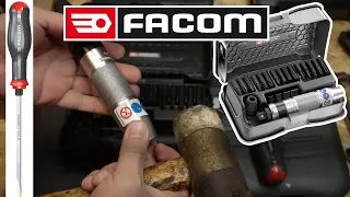 Facom 2 tournevis à frapper (coffret + tournevis) [▷Conseils d'utilisation]