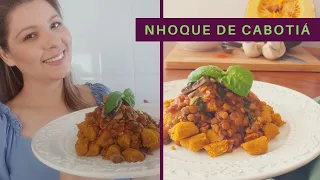 Nhoque de abóbora - Sem ovos e sem glutén