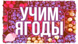 Учим ЯГОДЫ 🍓 для детей 🍒 развивающие мультфильмы для самых маленьких