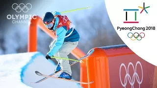 Sarah Hoefflin gets top score and Freestyle Skiing Slopestyle gold in final Run | PyeongChang 2018