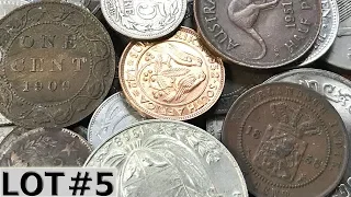 World Coin Hunt w/SILVER & 150+ Year Old Foreign Coins!!! - Lot #5